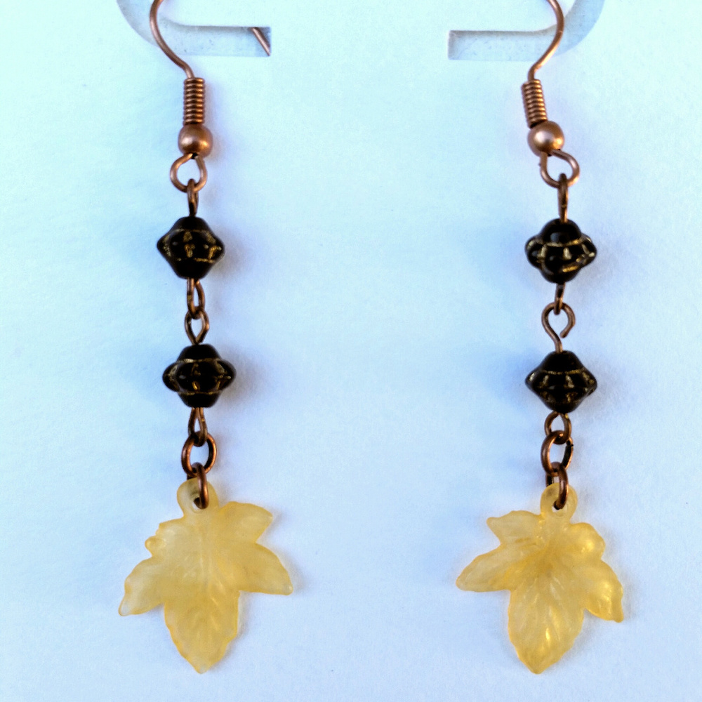 Autumn Leaf Earrings